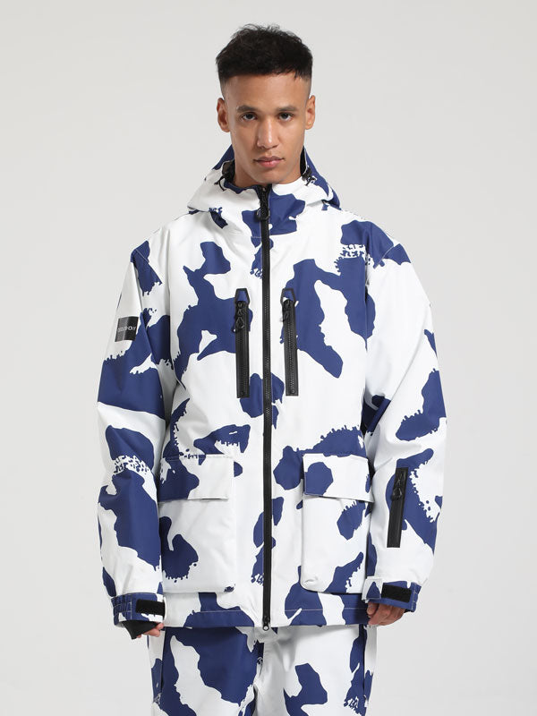Gsou Snow Winter Ranger Cargo Snowboardjacke für Herren