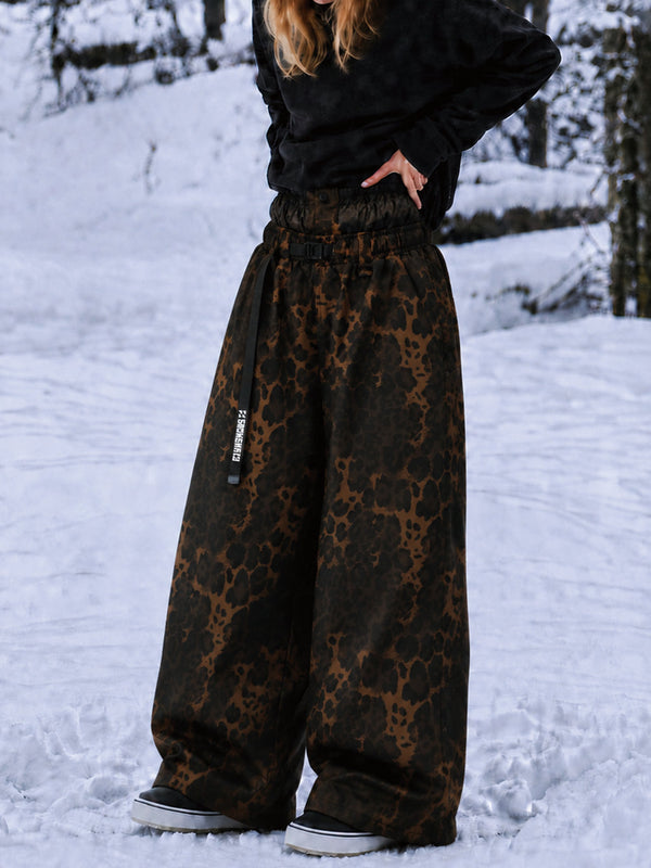 Hyper Beast Damen-Snowboardhose, strapazierfähig, vielseitig, Freestyle, Baggy-Design