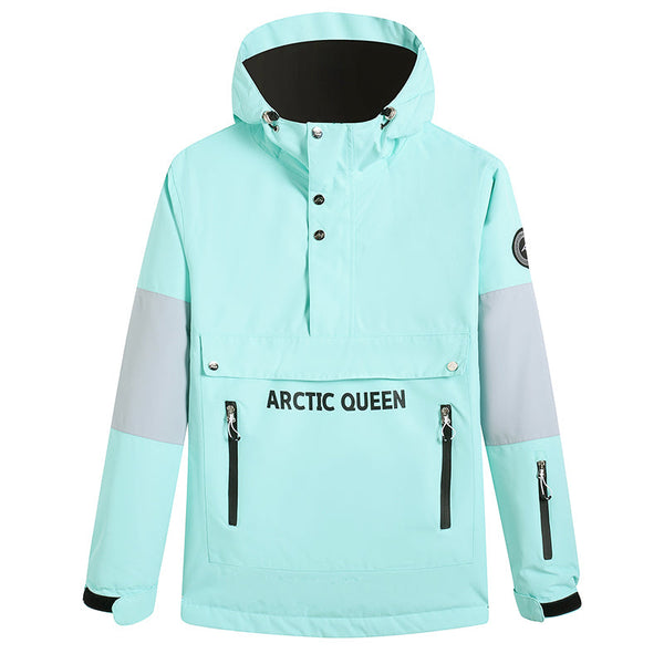 Herren Challenger Anorak-Schneejacke mit halbem Reißverschluss