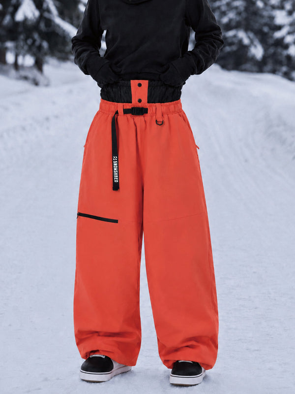 Urban Storm Damen-Snowboardhose, strapazierfähig, Utility, Freestyle, Baggy