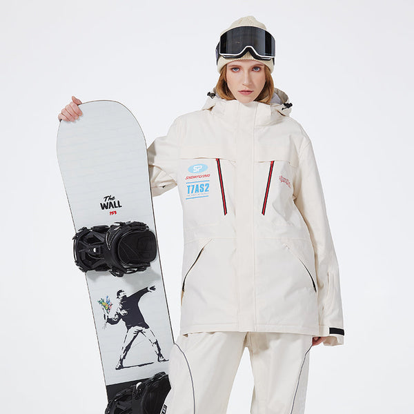 SpeedPanda Mountain Unisex Alpine Avalanche Flare Expedition Schneejacke für Damen und Herren