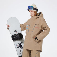 SpeedPanda Mountain Unisex Alpine Avalanche Flare Expedition Schneejacke für Damen und Herren
