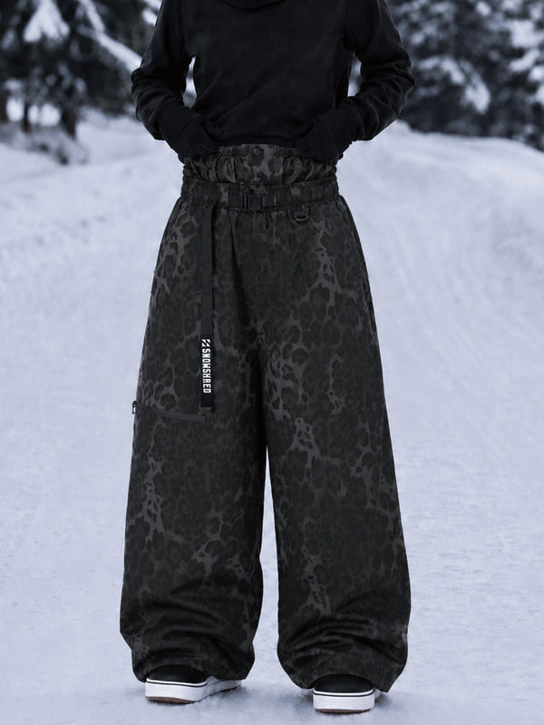 Urban Storm Damen-Snowboardhose, strapazierfähig, Utility, Freestyle, Baggy