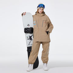 SpeedPanda Mountain Unisex Alpine Avalanche Flare Expedition Schneeanzug für Damen und Herren