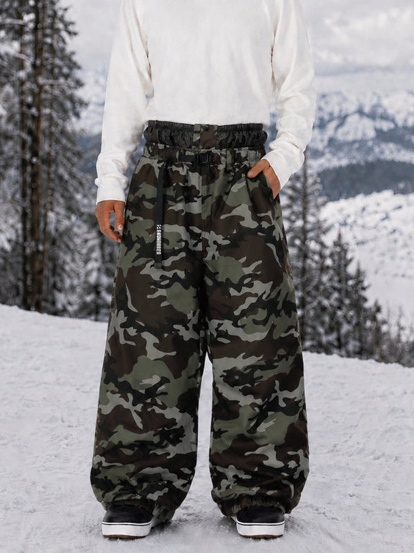 Hyper Beast Herren-Snowboardhose, strapazierfähig, vielseitig, Freestyle, Baggy-Design