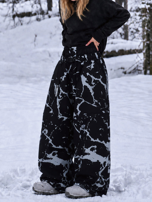 Urban Storm Damen-Snowboardhose, strapazierfähig, Utility, Freestyle, Baggy
