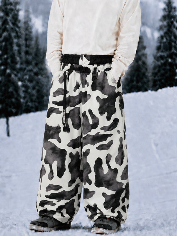 Hyper Beast Herren-Snowboardhose, strapazierfähig, vielseitig, Freestyle, Baggy-Design