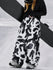 Damen Allzweck-Snowboardhose Urban Vibe Strapazierfähige Freestyle Baggy Hose