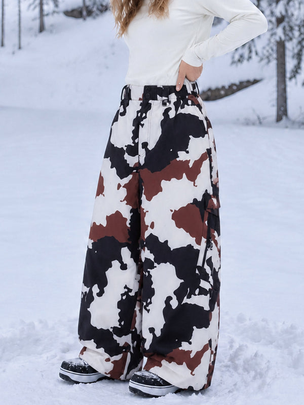 Damen Allzweck-Snowboardhose Urban Vibe Strapazierfähige Freestyle Baggy Hose