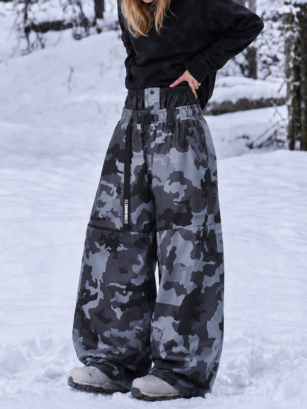 Urban Storm Damen-Snowboardhose, strapazierfähig, Utility, Freestyle, Baggy