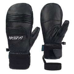 Gsou Snow Damen-Snowboardhandschuhe aus Ziegenleder für jedes Wetter