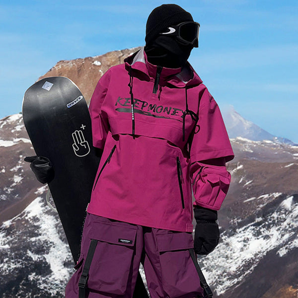 Keep Money Mountain Chill Baggy Snowboardjacke für Damen