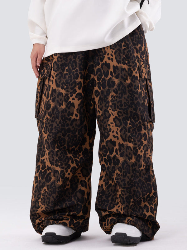Mountain Chill Freestyle Prime Baggy Leopard Snowboardhose für Damen