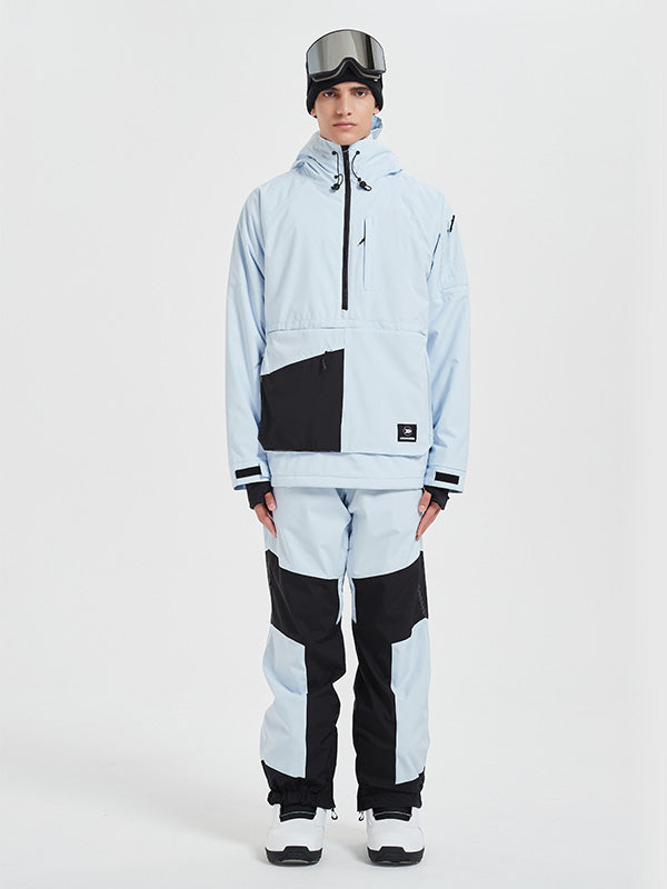 Herren Mountain Pro Anorak wasserdichter Schneeanzug