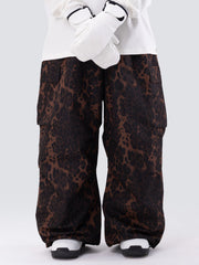 Mountain Chill Freestyle Prime Baggy Leopard Snowboardhose für Damen