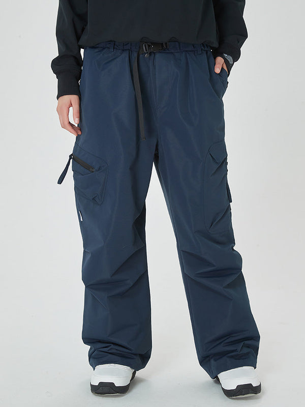 Damen-Skihose „Mountain Expedition“ mit weitem Sitz und seitlichen Cargotaschen
