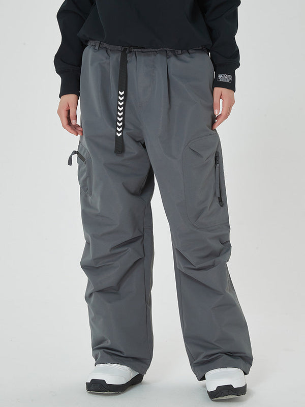 Damen-Skihose „Mountain Expedition“ mit weitem Sitz und seitlichen Cargotaschen