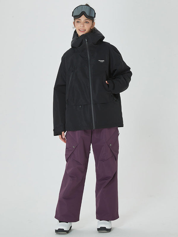 Mountain Breaker Anorak Snowboardjacke für Damen mit passender Cargo-Schneehose