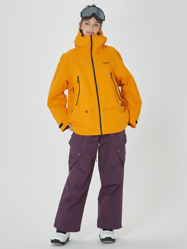 Mountain Breaker Anorak Snowboardjacke für Damen mit passender Cargo-Schneehose