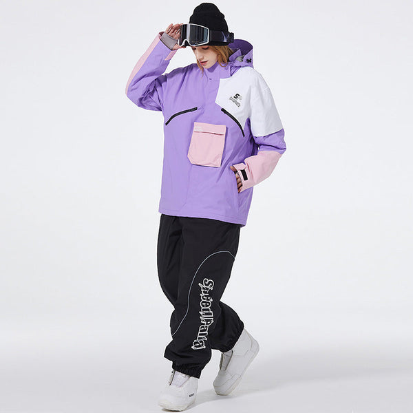 SpeedPanda Unisex Alpine SnowTech Mountain Explorer Schneeanzüge für Damen und Herren