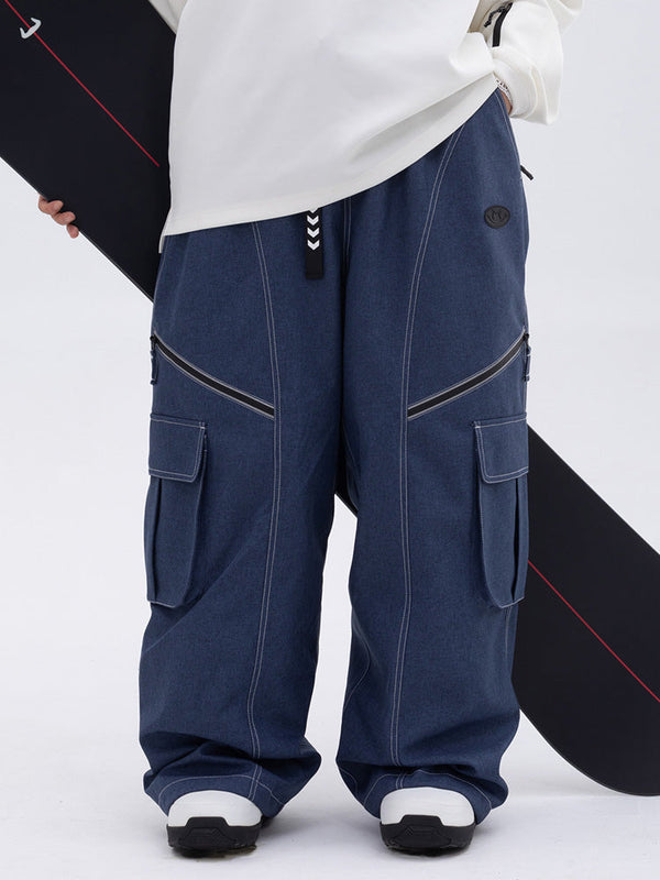 Mountain Chill Streetstorm Oversize Baggy Schneehose für Damen