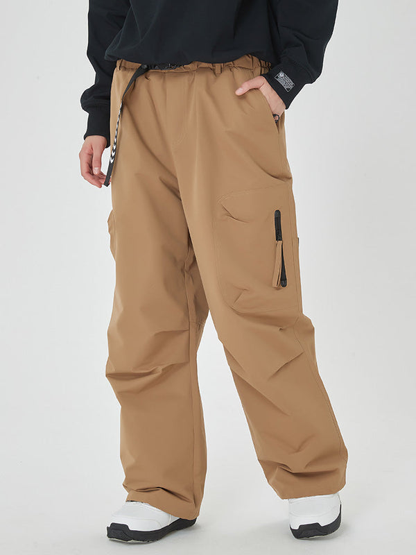 Damen-Skihose „Mountain Expedition“ mit weitem Sitz und seitlichen Cargotaschen