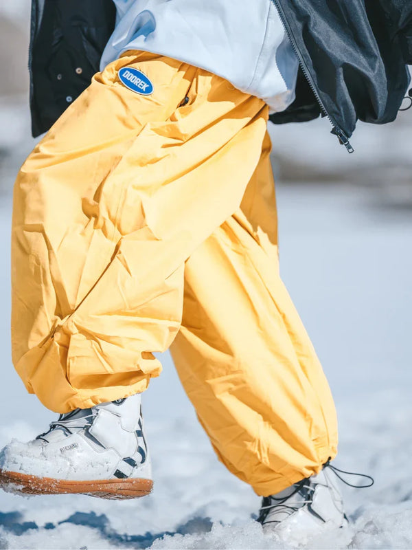 Doorek Unisex Super Baggy Schneehose für Damen