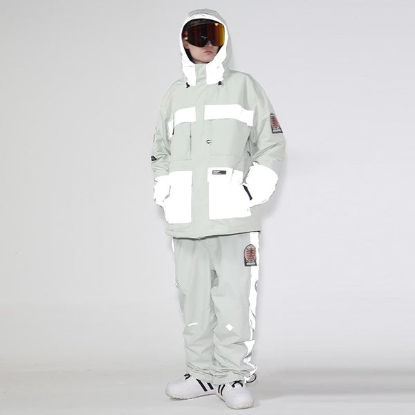 Unisex Gsou Snow Venture Neon Glimmer Schneejacke & -hose Set