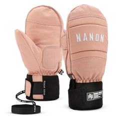 Damen-Snowboardhandschuhe aus Ziegenleder von Nandn für den Winter – Allwettermodelle