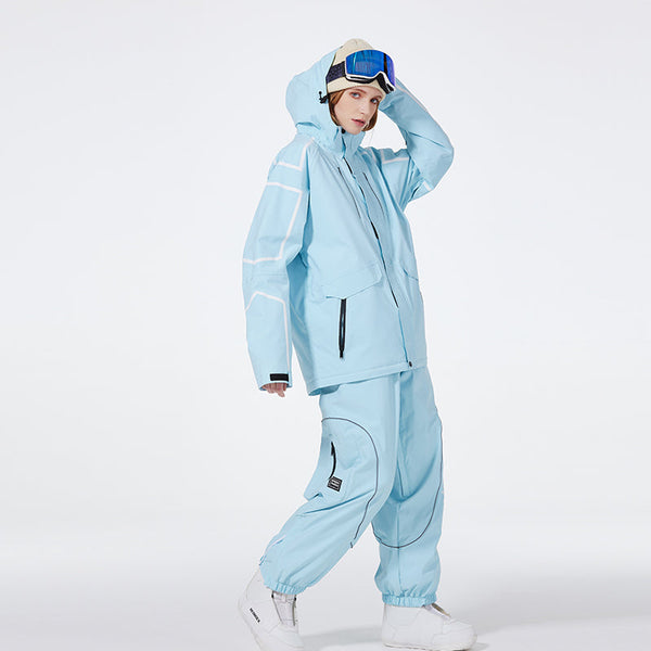 SpeedPanda Mountain Unisex SnowElite Adventure Schneeanzüge für Damen