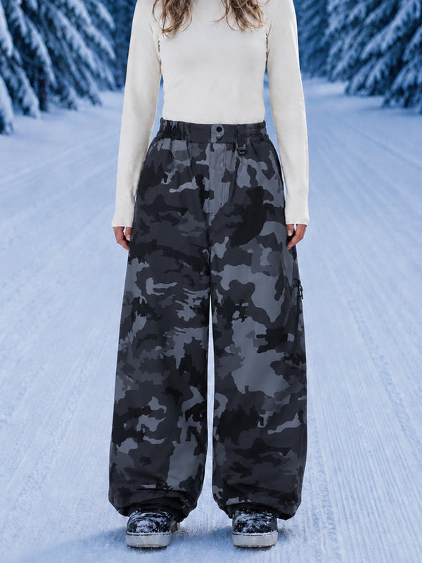 Damen Allzweck-Snowboardhose Urban Vibe Strapazierfähige Freestyle Baggy Hose