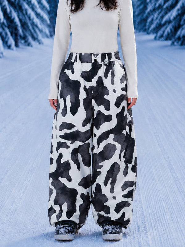 Damen Allzweck-Snowboardhose Urban Vibe Strapazierfähige Freestyle Baggy Hose