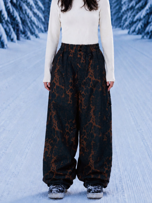 Damen Allzweck-Snowboardhose Urban Vibe Strapazierfähige Freestyle Baggy Hose