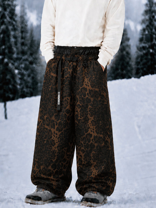 Hyper Beast Herren-Snowboardhose, strapazierfähig, vielseitig, Freestyle, Baggy-Design
