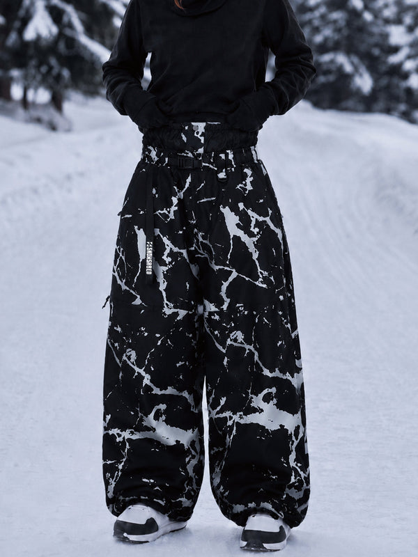Urban Storm Damen-Snowboardhose, strapazierfähig, Utility, Freestyle, Baggy