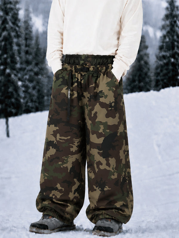 Hyper Beast Herren-Snowboardhose, strapazierfähig, vielseitig, Freestyle, Baggy-Design