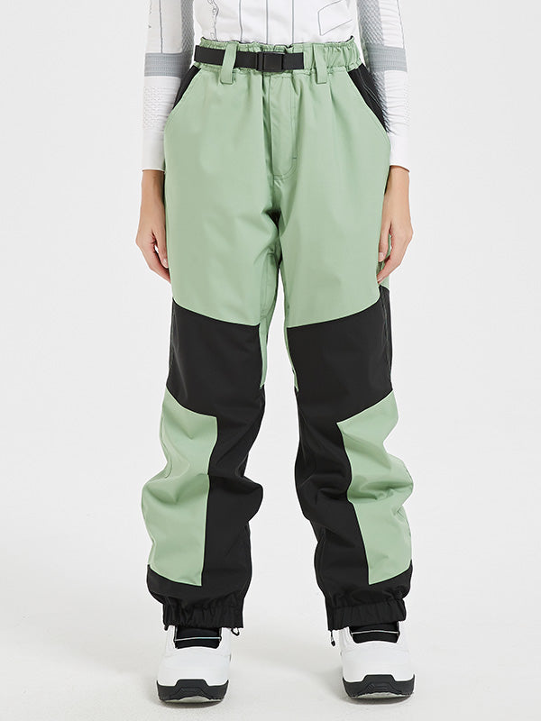 Wasserdichte zweifarbige Snowboardhose von Mountain Pro für Damen