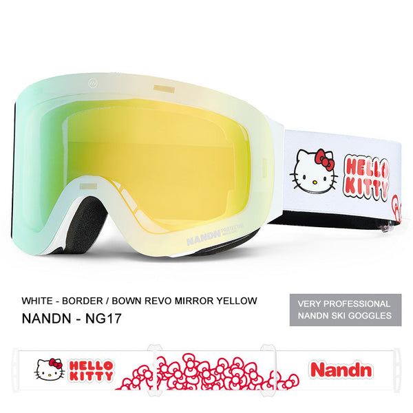 Nandn Unisex Snowboard-Schutzbrille zum Öffnen