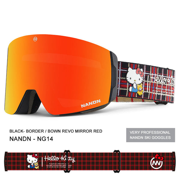 Nandn Unisex Tierfreundliche Kult-Schneebrille