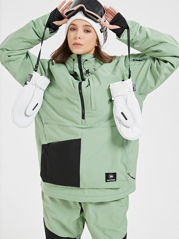 Wasserdichte Damen-Skijacke Mountain Pro Anorak