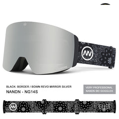 Nandn Unisex Tierfreundliche Kult-Schneebrille
