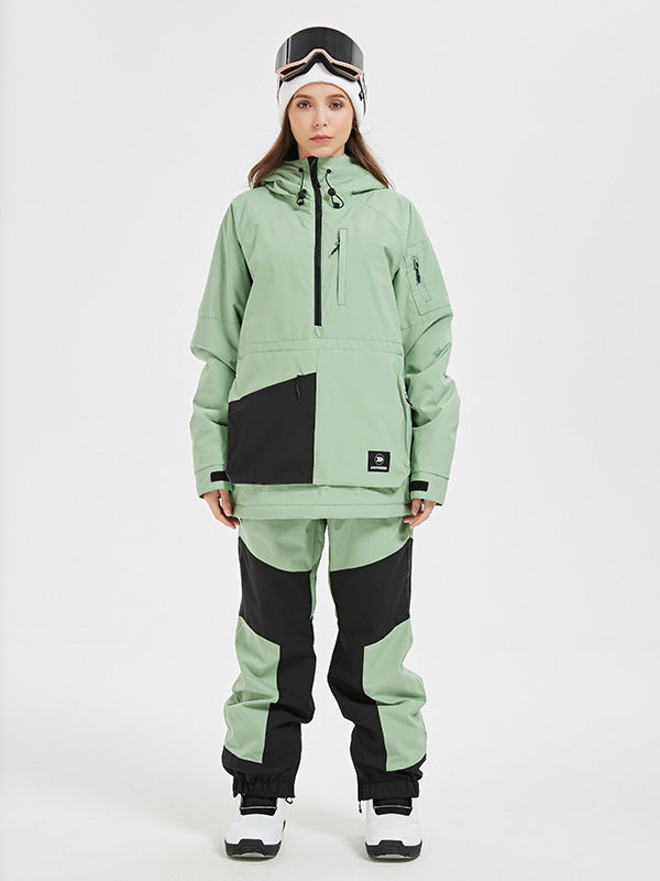 Wasserdichtes Damen-Schneeanzug-Set Mountain Pro Anorak