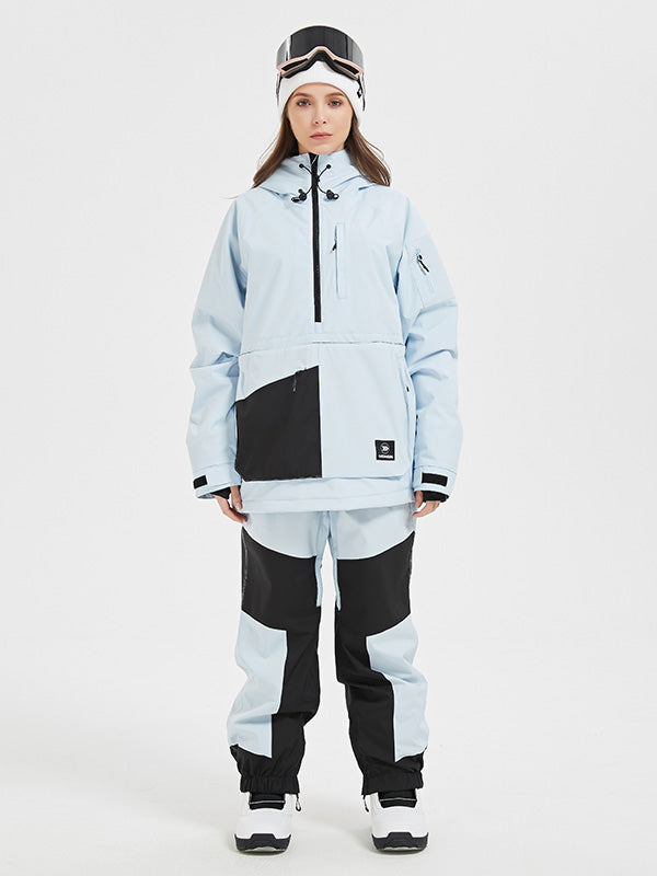Wasserdichtes Damen-Schneeanzug-Set Mountain Pro Anorak