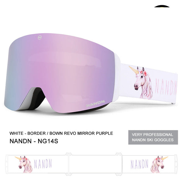 Nandn Unisex Tierfreundliche Kult-Schneebrille