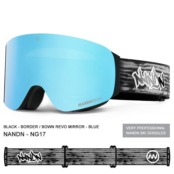Nandn Unisex Snowboard-Schutzbrille zum Öffnen