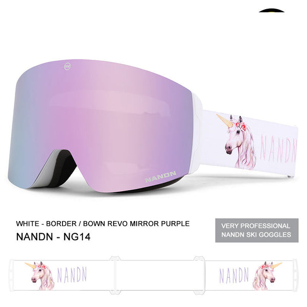 Nandn Unisex Tierfreundliche Kult-Schneebrille