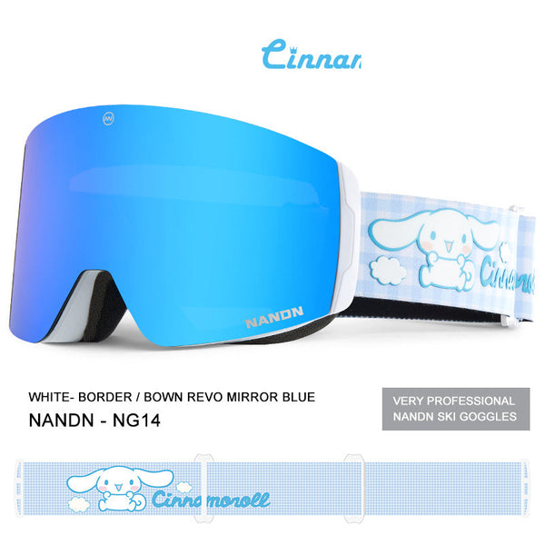 Nandn Unisex Tierfreundliche Kult-Schneebrille