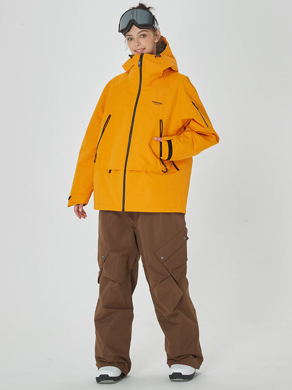 Mountain Breaker Anorak Snowboardjacke für Damen mit passender Cargo-Schneehose