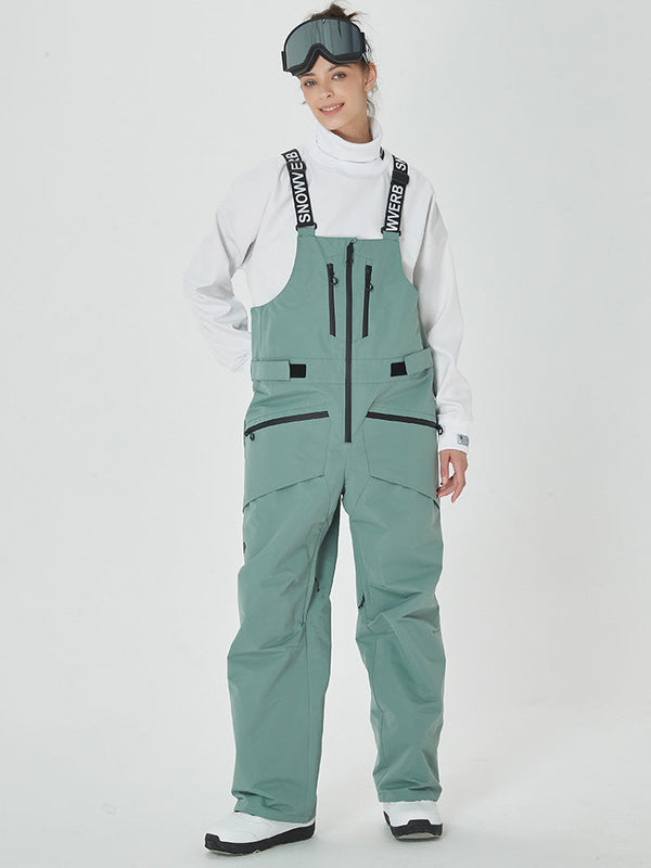 Alpine Freerider Swag Cargo Bib Baggy Schneehose für Damen