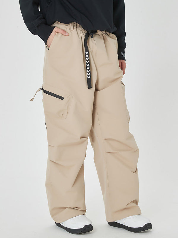 Damen-Skihose „Mountain Expedition“ mit weitem Sitz und seitlichen Cargotaschen